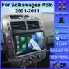 Android Car Stereo for Volkswagen Polo Mk4 (2001–2011) CarPlay GPS 2DIN Head Unit