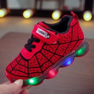 Kids Spiderman Sneakers Breathable Mesh Casual Shoes for Boys