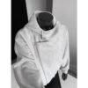 Unisex Oversized Hoodie Thick Loose Fit Sweatshirt Jacket for Autumn Winter Fashion
