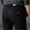 Men’s Slim Fit Jeans Soft Stretch Biker Denim Trousers Casual Wear