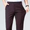 Quality Business Casual Pants Men Thin Trousers Formal Dress Suit