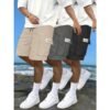 Multi-Pocket Work Shorts Men Summer Comfort Outdoor Leisure Sport Beach Hip Hop Elastic
