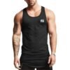Mens Sleeveless Bodybuilding Tank Summer Cotton Breathable Fitness Muscle Running Sport