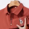 Men's Short Sleeved Polo Shirt Embroidered Casual Fashion Summer Comfortable Top