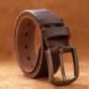 Genuine Cow Leather Belt Men Luxury Designer High Quality Fashion Vintage Cowboy Male