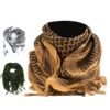 Tactical Keffiyeh Shemagh Arab Scarf Cotton Head Wrap Neck Cover Winter Shawl