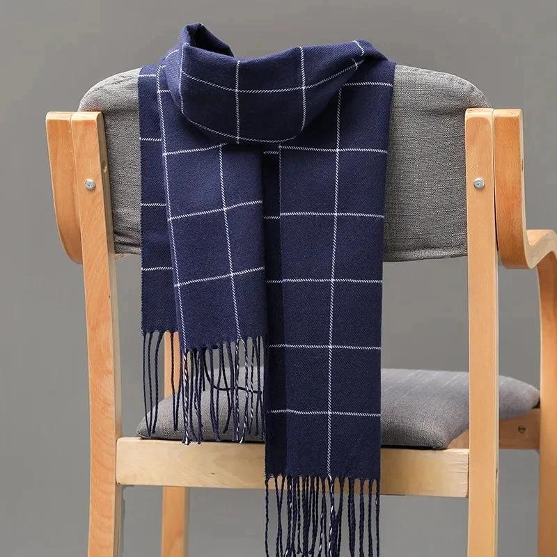 15572-5c692e.jpeg Men Cashmere Scarf Keep Warm Casual Brand Designer Neckerchief Pashmina Wrap