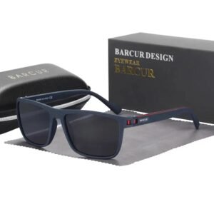 BARCUR Design TR90 Sports Sunglasses Polarized Men Women Lightweight Eyewear