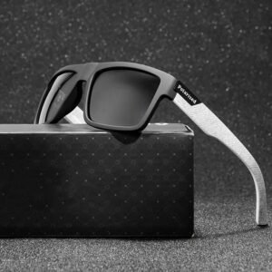 Vintage Luxury Square Sunglasses Polarized UV Protection Sun Glasses
