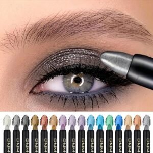 Pearlescent Eyeliner Set 16 Colors Waterproof Glitter Long-Lasting Eye Makeup Kit