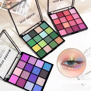 Fantasy 16 Shade Eyeshadow Palette Mermaid Koi Enchanted Forest Matte and Shimmer Makeup