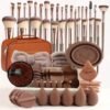 Professional Makeup Brush Set Soft Kabuki Foundation Blush Eyeshadow Beauty Cosmetic Tools