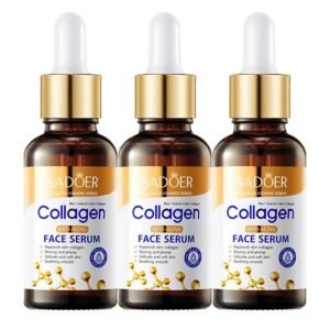 SADOER Collagen Face Serum Anti-Aging Moisturizing Nourishing Facial Essence for Smooth Skin