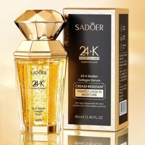 SADOER 24K Gold Facial Serum Collagen Anti-Wrinkle Hydrating Moisturizing Skin Care Essence