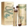 Hourglass Makeup Brushes Set Foundation Powder Blush Concealer Brushes with Cosmetic Storage Bucket