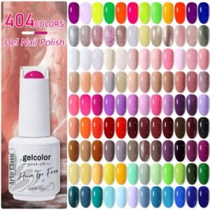 Arte Clavo 15ml Gel Nail Polish Set 400 Colors Semi Permanent UV LED Nail Art Manicure Kit