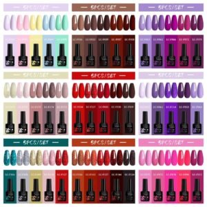 LILYCUTE Jelly Gel Nail Polish 7ML Nude Pink Translucent Soak Off Manicure Nail Art Gel