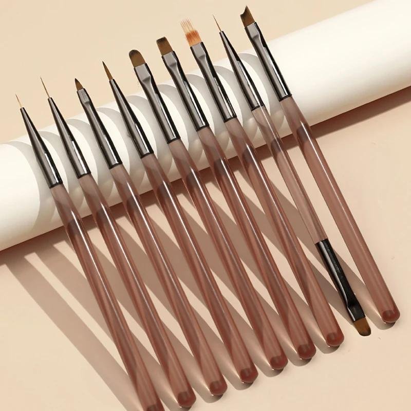 18381-7c2ac6.jpeg Professional Nail Art Brushes 9PCS Set Acrylic Liner Painting Pens for Gel Nail Design DIY Tools