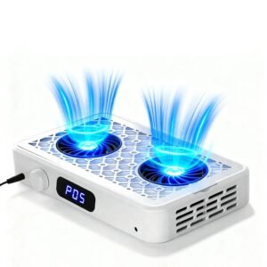 Professional Nail Dust Vacuum Cleaner Strong Suction Brushless Turbo Nail Dust Collector