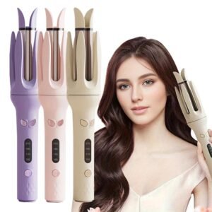 Automatic Rotating Curling Iron 28mm Ceramic Negative Ion Anti-Tangle Hair Curler Styler