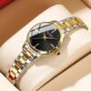 CURREN Ladies Quartz Watch Waterproof Roman Dial Diamond Luxury Fashion Wristwatch for Women