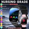 Advanced Health Smartwatch ECG PPG Blood Pressure Body Analysis Tracker for Men and Women