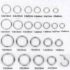 Ear Cartilage Tragus Helix Nose Hoop Ring 316L Stainless Steel Hinged Piercing Jewelry