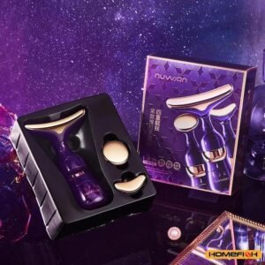 Sonic Vibration Facial Massager 3-in-1 LED Beauty Device for Glowing Skin