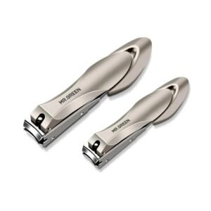 MR.GREEN Nail Clipper Professional Stainless Steel Manicure Tool