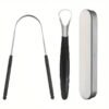 Professional Tongue Scraper Stainless Steel Tongue Cleaning Tool for Oral Care