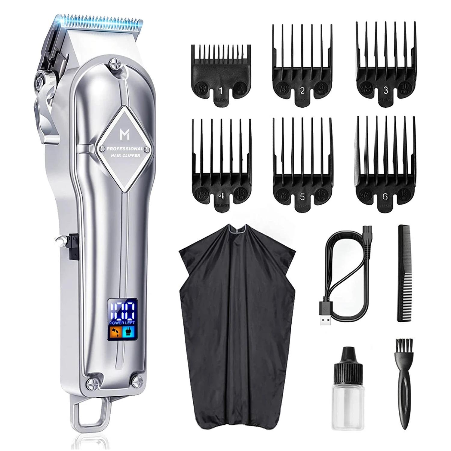 19039-e1989d.jpeg Limural Cordless Hair Clipper and Beard Trimmer Set Men's Grooming Kit