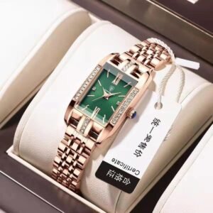 POEDAGAR Rectangle Women's Watch Waterproof Quartz Business Luxury Watch