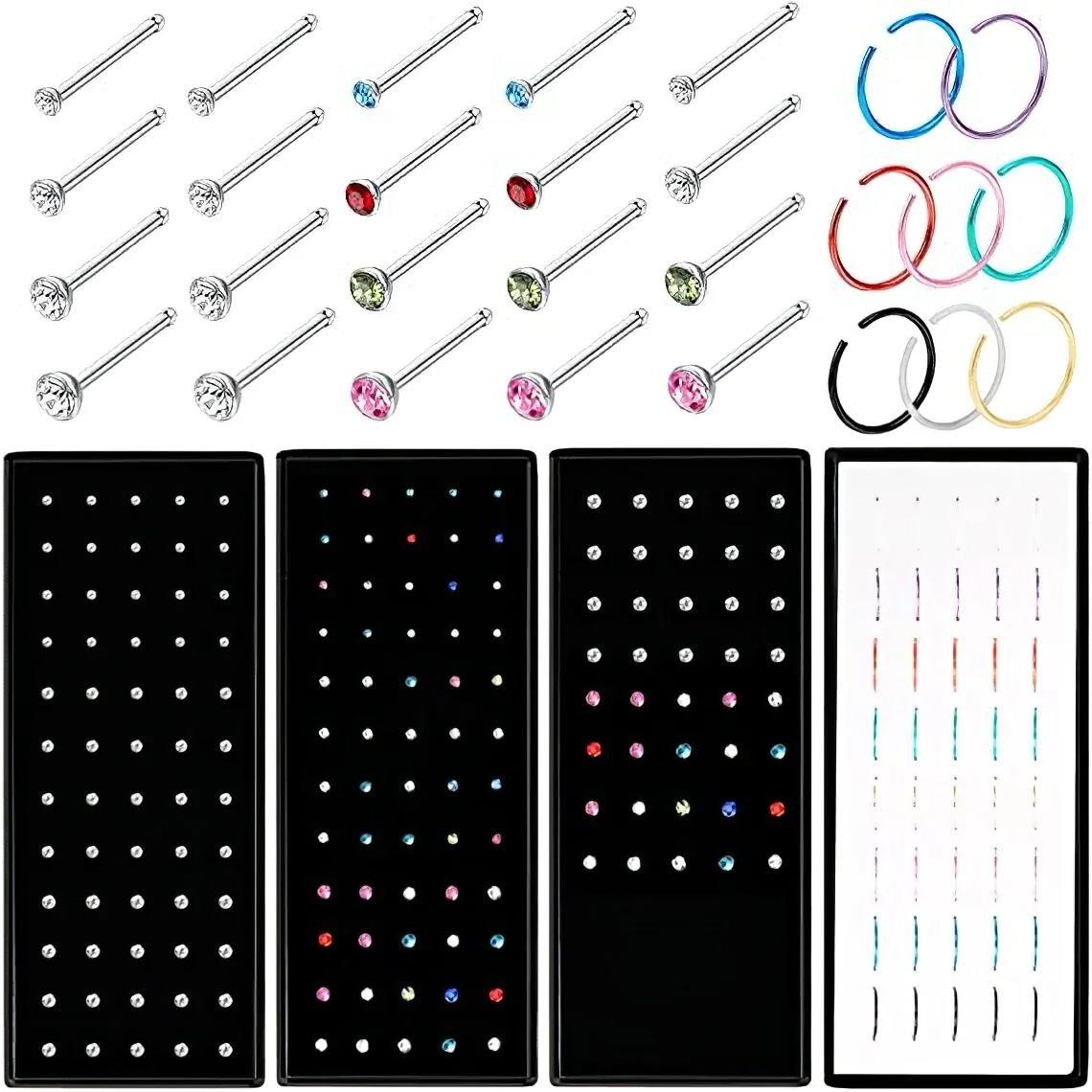 20992-83bf30.jpeg Crystal Nose Stud Piercing Jewelry Stainless Steel L Shape Nose Ring