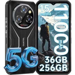 OUKITEL WP55 5G Rugged Smartphone 11000mAh Battery and 108MP Camera