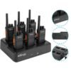 HESENATE HT66 Two-Way Radio PMR446 License-Free Walkie Talkie with Charger