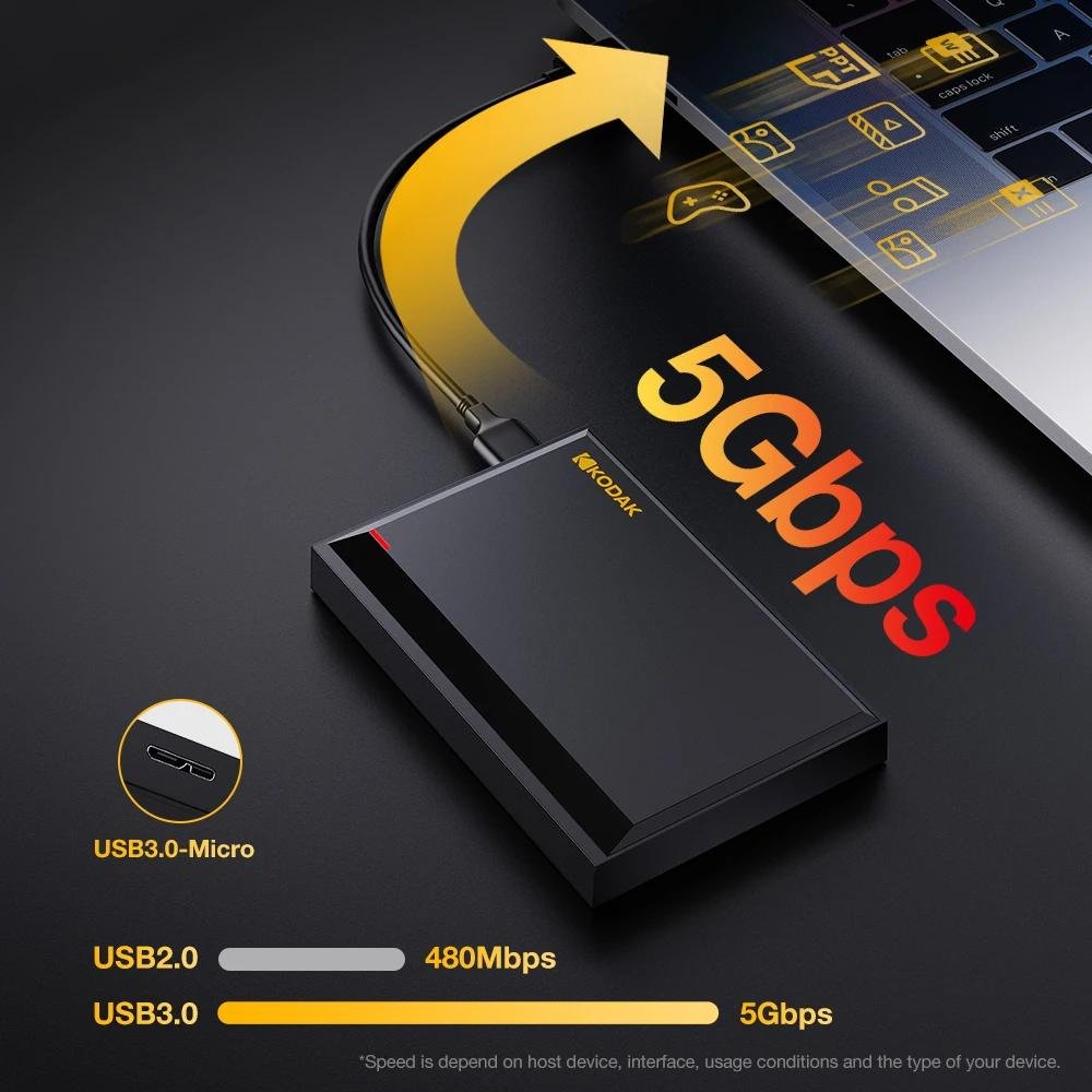 27181-9d1527.jpeg KODAK P190 External HDD 500GB/1TB USB 3.0 Portable Storage Drive