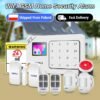 KERUI WiFi GSM Alarm System with PIR Motion Sensor Smart Home Security