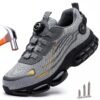 Protective Work Sneakers with Steel Toe Safety Shoes for Men and Women