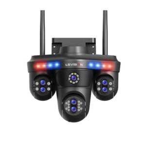 LS VISION 35MP Outdoor Surveillance Camera WiFi 10X Optical Zoom