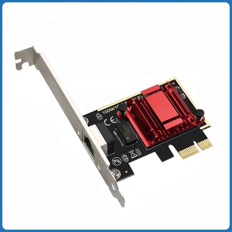 28771-d19c7e.jpeg RTL8125B 2.5Gbps PCI Express Ethernet Card RJ45 LAN Adapter