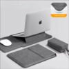 Laptop Carry Sleeve with Stand Protective Case for MacBook and Notebook