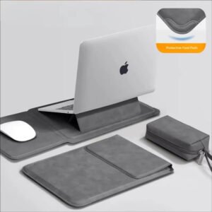 Laptop Carry Sleeve with Stand Protective Case for MacBook and Notebook